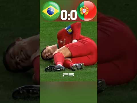 Ronaldo destroyed neymar | Portugal vs Brazil highlights 2026 imaginary 🔥 | #cr7 #football #ronaldo