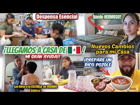 ¡LLEGAMOS a CASA y Comenzamos con TODO!💪| NUEVOS CAMBIOS!🤩|Compras ESENCIALES después del VIAJE A 🇲🇽