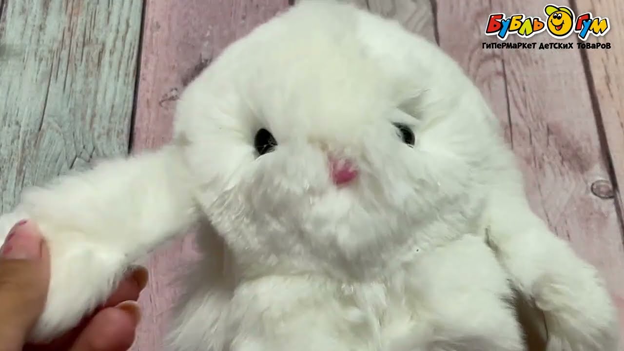 Брелок Зайчик меховой в ассортименте - видео