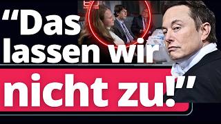 Elon Musk eskaliert: "Deutsche Justiz ermittelt gegen US-Bürger!"
