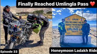 💔Many Struggle Faced😭| World’s Highest 🔥Motorable Pass | Ep-33#sparrowqueen #bikergirl