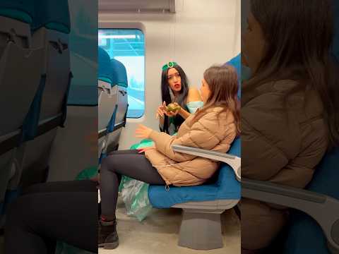 fulfilled a girl's wish on the subway…🤫🤭 #jasminemeyer