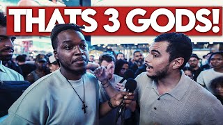 Muslim Thinks He Debunked The Trinity! | NYC Day 2