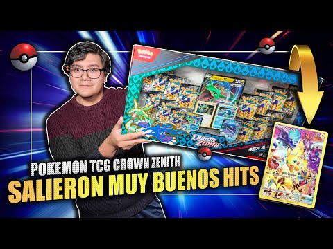 ABRÍ LA MEJOR CAGA DE POKEMON TCG CRWON ZENITH 😱🔥 | El Tio pixel