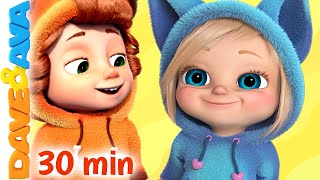 ☺️ This Little Piggy and More Nursery Rhymes | Johny Johny Yes Papa | Baby Songs by Dave and Ava ☺️