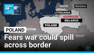 YouTube video thumbnail: Poland Fears Ukraine War Could Spill Over