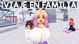 PRIMER VIAJE A SUIZA CON NUESTRA HIJA ❄️ EN BERRY AVENUE ROBLOX