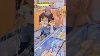 DEDEK FELIC ENGGA MAU ES KRIM YANG BESAR,MAUNYA ES KRIM KARAKTER #shorts