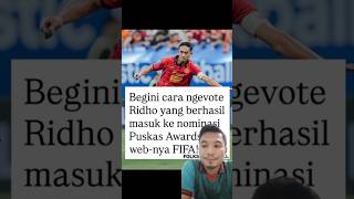 WAW!! Rizki ridho pemenang Paskas Awords Gol terbaik 2025 ? #rizkiridho #persija #pssi #fifa #timnas