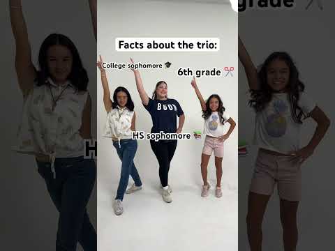 Get to KNOW THE TRIO!!🤩😱😝 @JillianColeyOG@AshleyMamaJustice #fyp #shorts #trend #dance #viral
