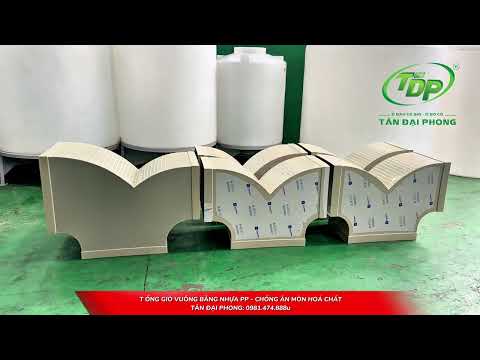T Ống Gió Nhựa PP. Ứng Dụng Trong Đường Ống Hút Hơi Hoá Chất