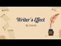 Analyzing Writer's Effect and Techniques