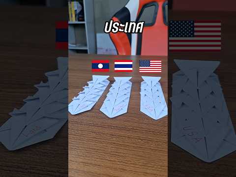 ประเทศไหนจะเป็นอันดับ 1 !#แข่งรถกระดาษ #รถกระดาษ #🇺🇸🇹🇭🇱🇦