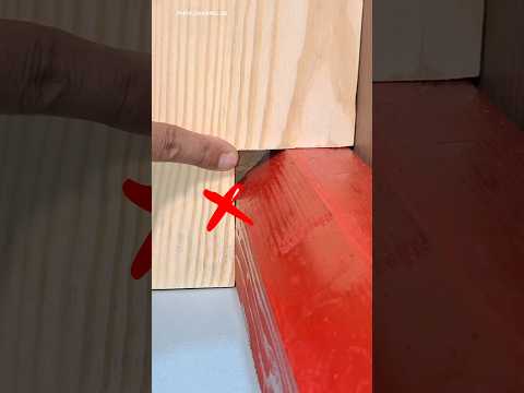 Easy method to always find a perfect wood /steel angle #skills #woodworking #wood #short