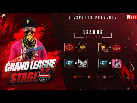 STRIFE LEAGUE | LEAGUE STAGE [ DAY-5 ] |  BEST OF TWO | 2000 INR | MOBILE TOURNMENT | #tlesports #tl