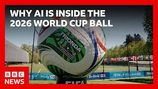 YouTube video thumbnail: The AI Inside the World Cup 2026 Ball 
