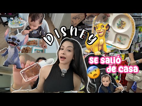 ENCONTRÉ LOS PLATOS DE DISNEY PARA BEBÉS😱👶🏻 *Matías se salió de la casa* | Ximena Izquierdo