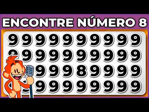 🔥SUPER DESAFIOS DE LETRAS, NÚMEROS E EMOJIS | Encontre o diferente #quiz #macaquiz