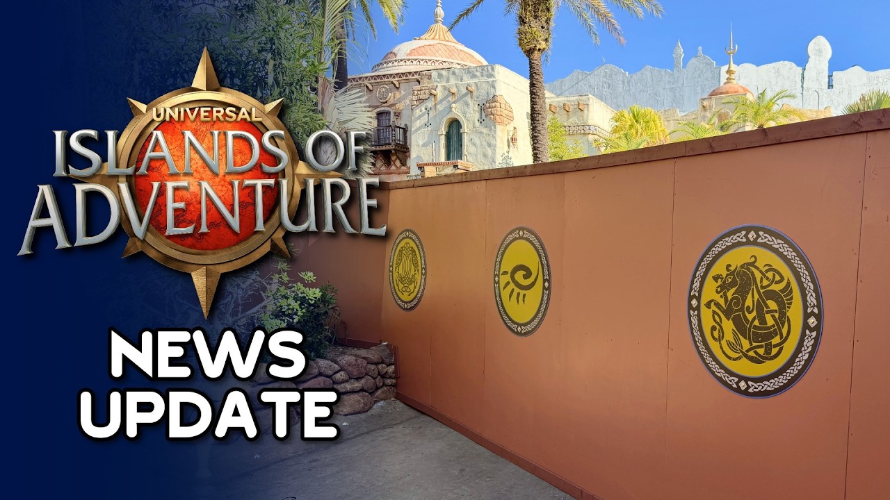 Demolition Work Starting in Lost Continent at Islands of Adventure