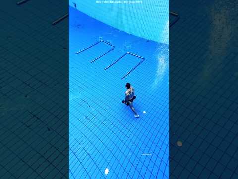The deep pool iPhone challenge gone wrong #shortvideo
