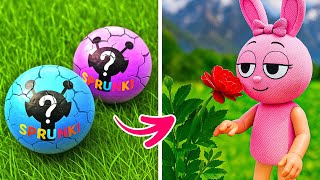 ¿¡Huevos Sprunki en el bosque?! 😱 ¡Descubre estas creaciones DIY secretas!