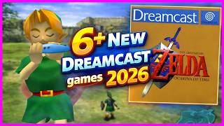 🔥 6 NEW Dreamcast Games in 2026! (Zelda, Simpsons & More)