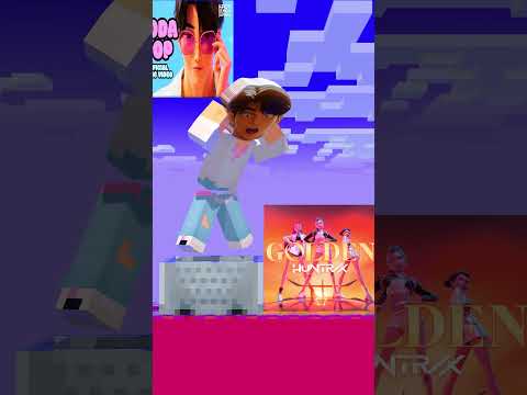 Help Jinu Sing Golden Boy Version to see Rumi #minecraft #golden #kpop #demonhunter #rumi #jinu