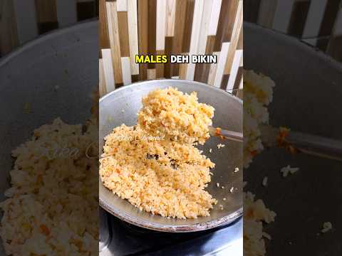 Mau disuruh bikin nasi goreng berapa kalipun pasti aku buatin 😇