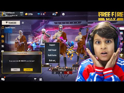 I kicked out a player from world chat😂 4v4 gameplay 🔥