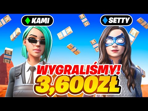 WYGRALIŚMY 3.600 ZŁ na DUO CASH CUP w Fortnite