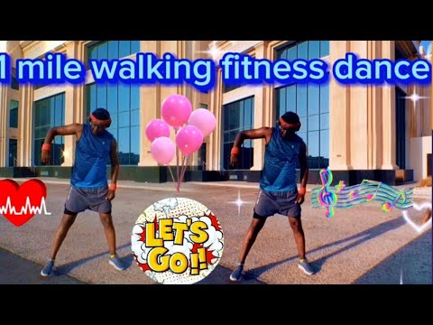 1 mile walking fitness dance workout🚶‍➡️🚶‍➡️🚶‍➡️🚶‍➡️💪💪