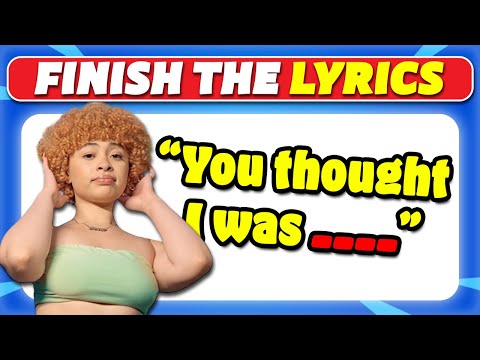 Finish The LYRICS | Most POPULAR Songs🎵