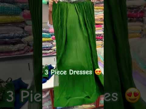 Latest 👌 Three Piece Dresses 🔥 Partywear Wear Dresses Collection 👌 Shree Siyala Boutique #3piece