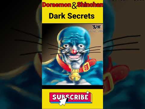 Doraemon and Shinchan Dark Secret In Doraemon & Shinchan Anime Series #doraemon #shorts #shinchan