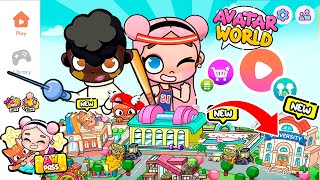 LLEGARON las NUEVAS UBICACIONES  en Avatar World *NUEVA ACTUALIZACION* SECRETOS Y HACKS