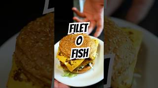 FILET-O-FISH! 🐟🔥 #food #cooking #sandwich #fish #lekker