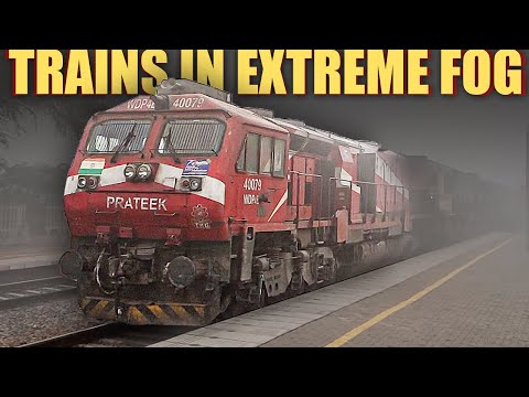 Train Operations in Heavy Fog | Indian Railways