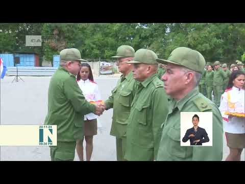 Reconocen las FAR a combatientes que contribuyeron a la recuperación en la capital