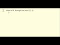 Understanding Line Equations and Forms