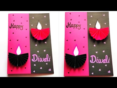 Diwali Special Greeting Card/ DIY Deepavali Card/ Greeting Card Idea/ DIY Festival Card Making Ideas