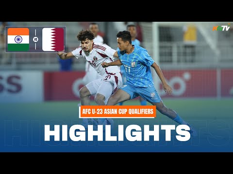 AFC U-23 Asian Cup Qualifiers Highlights: Qatar Vs India Extended Highlights
