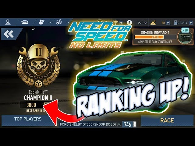 Need For Speed™ No Limits // Ranking ☝