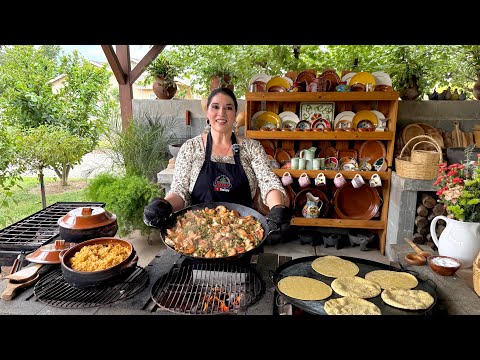 CAMARONES CON NOPALES A LA MEXICANA Y DE COMPRAS!!