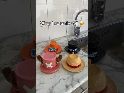 The ASL cups are my favorite? #onepiece #luffy #aceonepiece #chopperonepiece #saboonepiece