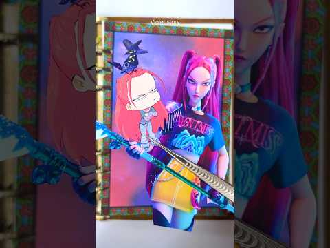 Scrapbooking 다꾸 | KPop Demon Hunters : Mira - Golden 케이팝 데몬 헌터스 : 미라 - 골든 | Journaling