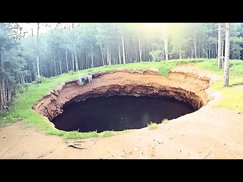 Drone Accidentally Took Chilling PHOTO While Flying Over Mel's Hole