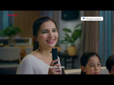SHARP AQUOS Google Assistant TV Cover Image