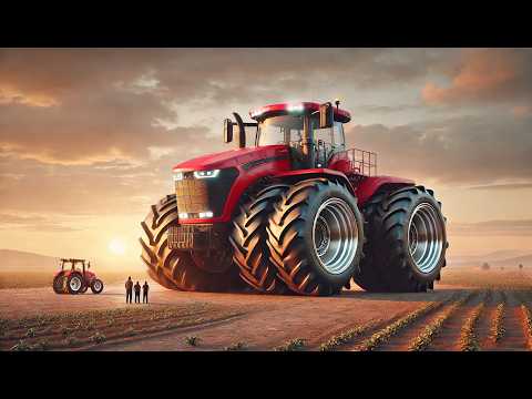 The Germans finally produced a 1500 horsepower tractor! The most powerful tractor.