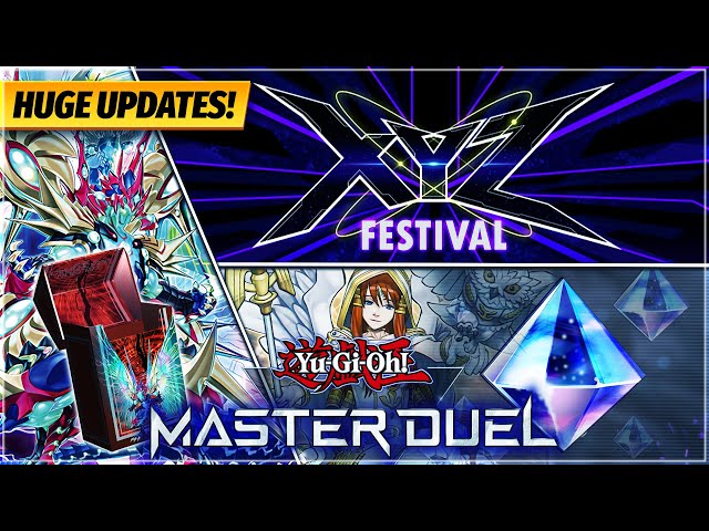 Yu-Gi-Oh! Master Duel HUGE UPDATES! Xyz Festival REVIEW! New Solo Mode, Structure Deck & HUGE GEMS!