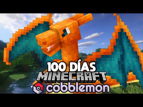 Sobreviví 100 DÍAS en el NUEVO MOD de POKÉMON en Minecraft contra mi Rival! (Cobblemon)